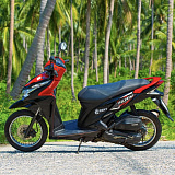 Honda Click 125 Black&Red