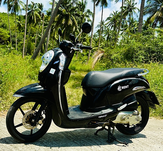 Rental Honda Scoopy Black Koh Samui