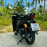 Honda Click 125 Black&Red