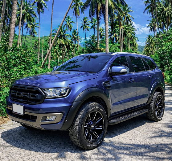 Rental Ford Everest Blue Koh Samui