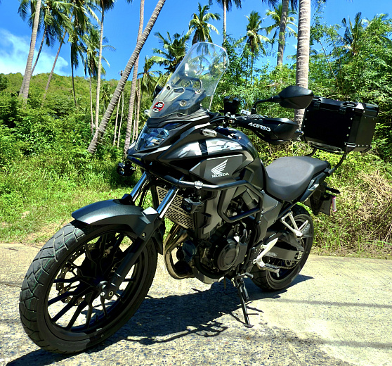 Rental Honda CB 500X Black&Gray Koh Samui