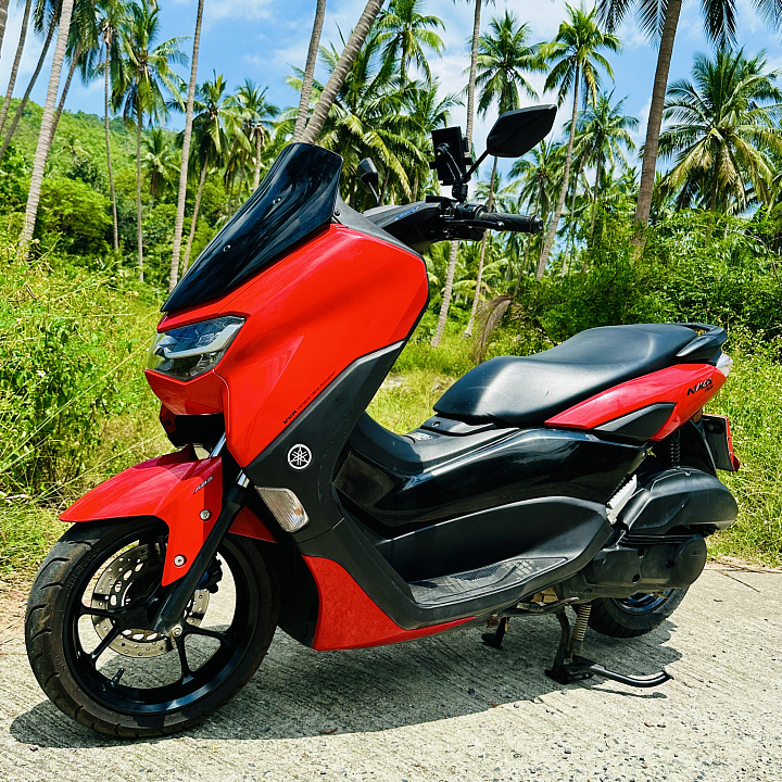 Rent Yamaha Nmax Red Samui Thailand | HL Rent