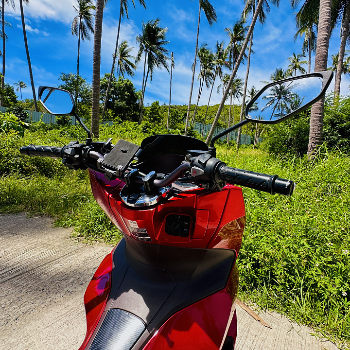 Rent Honda PCX 160 Red Samui Thailand | HL Rent