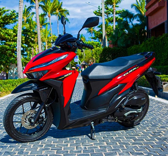 Арнеда Honda Click 125 Red на Самуи