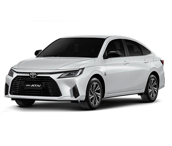 Toyota Yaris Ativ White 2023