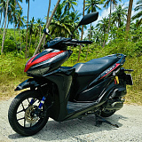 Honda Click 125 Black&Red