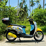 Honda Scoopy Yellow