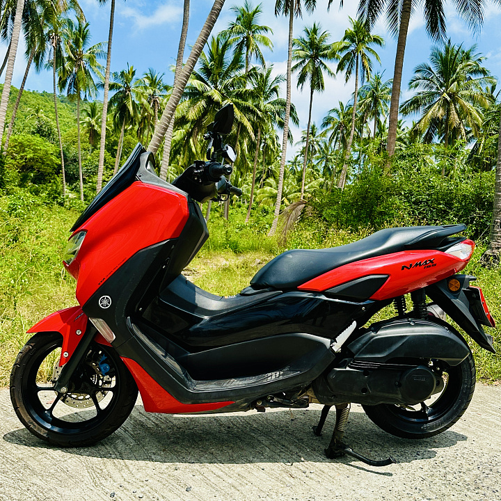 Rent Yamaha Nmax Red Samui Thailand | HL Rent