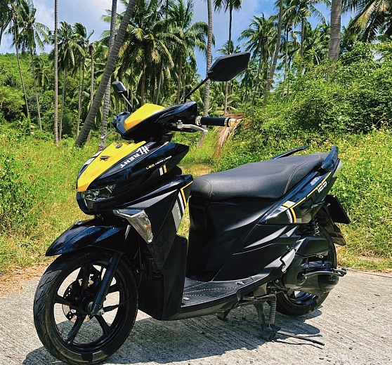 Арнеда Yamaha GT125 Yellow&Black на Самуи