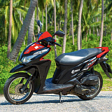 Honda Click 125 Black&Red