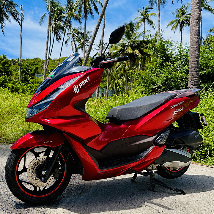 Rent Honda PCX 160 Red Samui Thailand | HL Rent