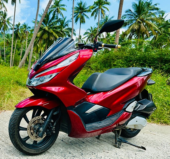 Rental Honda PCX 150 Red Koh Samui