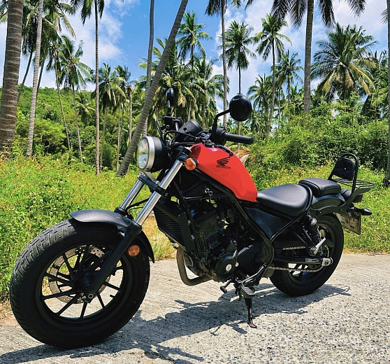 Арнеда Honda Rebel 300 Red на Самуи