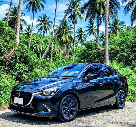 Rental Mazda 2 Grey Koh Samui